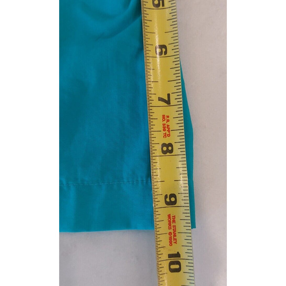 Sportswear Button Up Shirt Men Size S Fish Gear Outdoor‎ Magellan Turquoise - Picture 6 of 6